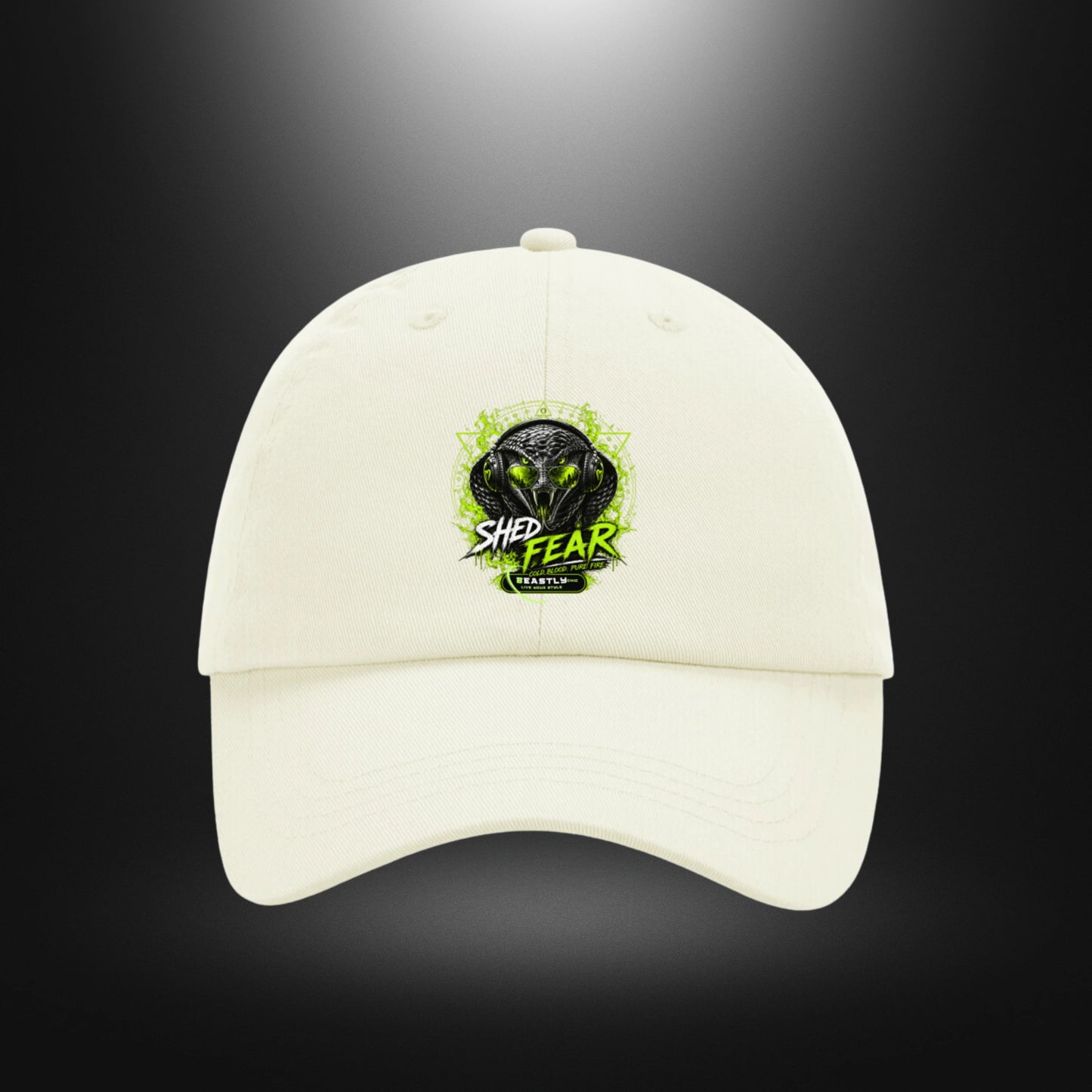 Dad Cap mit Reptilienmotiv – REPTILES UNTAMED
