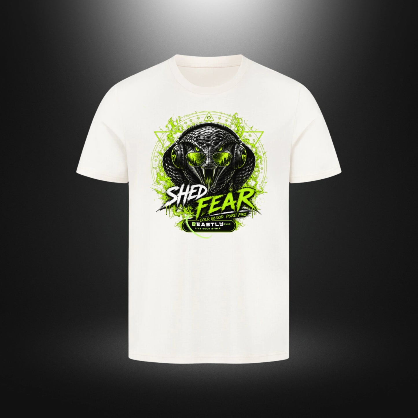 HigherBlanks Premium T-Shirt - BeastlyChic Marke REPTILES UNTAMED