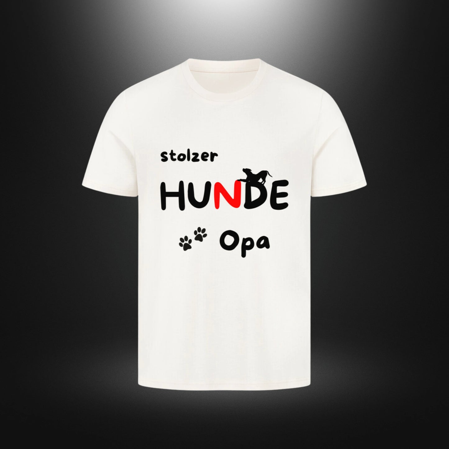 HigherBlanks Premium T-Shirt - stolzer HUNDE Opa