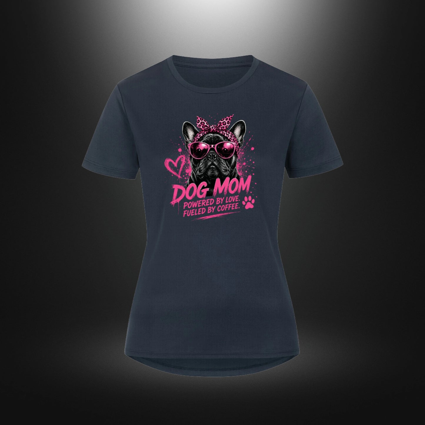 Sport T-Shirt Women - DOG MOM Bull Dog