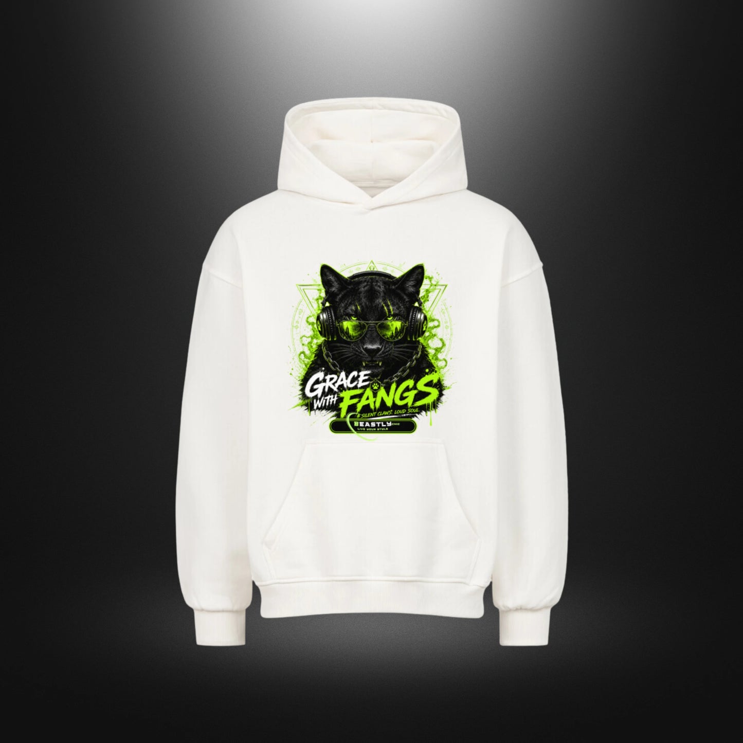 VACANCY Oversized Hoodie - BeastlyChic Marke CATS UNTAMED