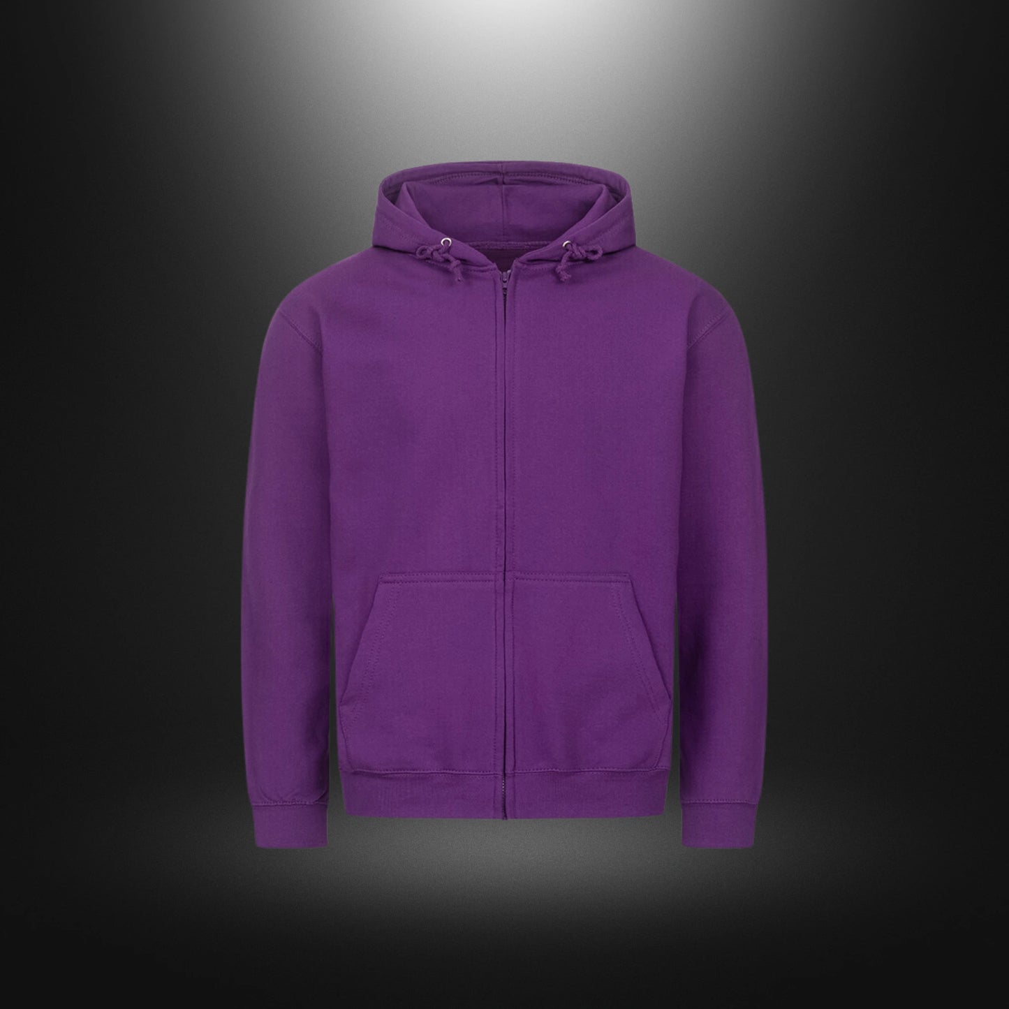 Classic Zipper Hoodie Unisex - Just BE Happy