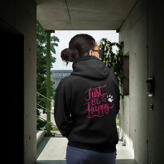 Classic Zipper Hoodie Unisex - Just BE Happy