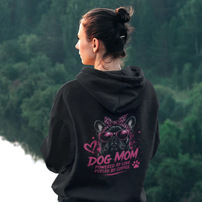 Classic Zipper Hoodie Unisex - DOG MOM Bull Dog