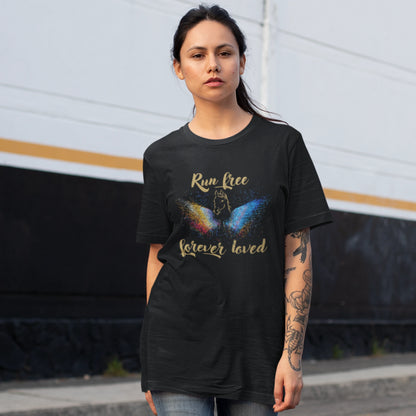 VACANCY Oversized Shirt - Run free forever loved Pferd