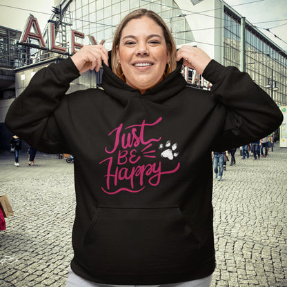 HigherBlanks Premium Hoodie - Just BE Happy