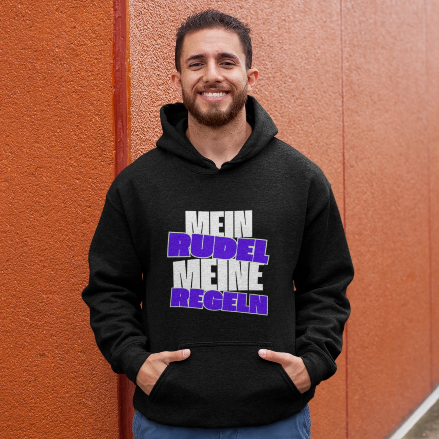 HigherBlanks Premium Hoodie - MEIN RUDEL MEINE REGELN M