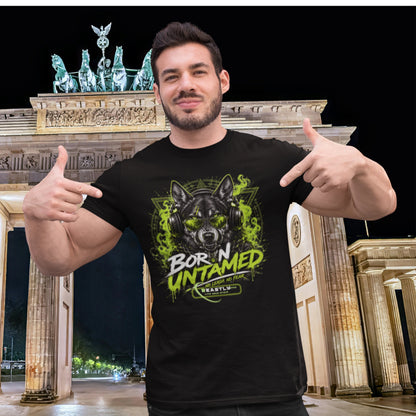 HigherBlanks Premium T-Shirt - BeastlyChic Marke DOGS UNTAMED