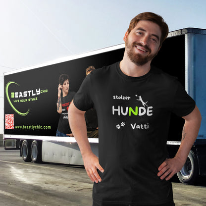 HigherBlanks Premium T-Shirt - stolzer HUNDE Vatti