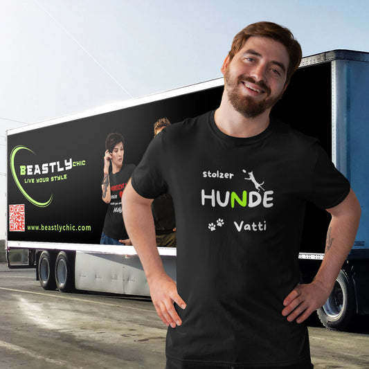 HigherBlanks Premium T-Shirt - stolzer HUNDE Vatti