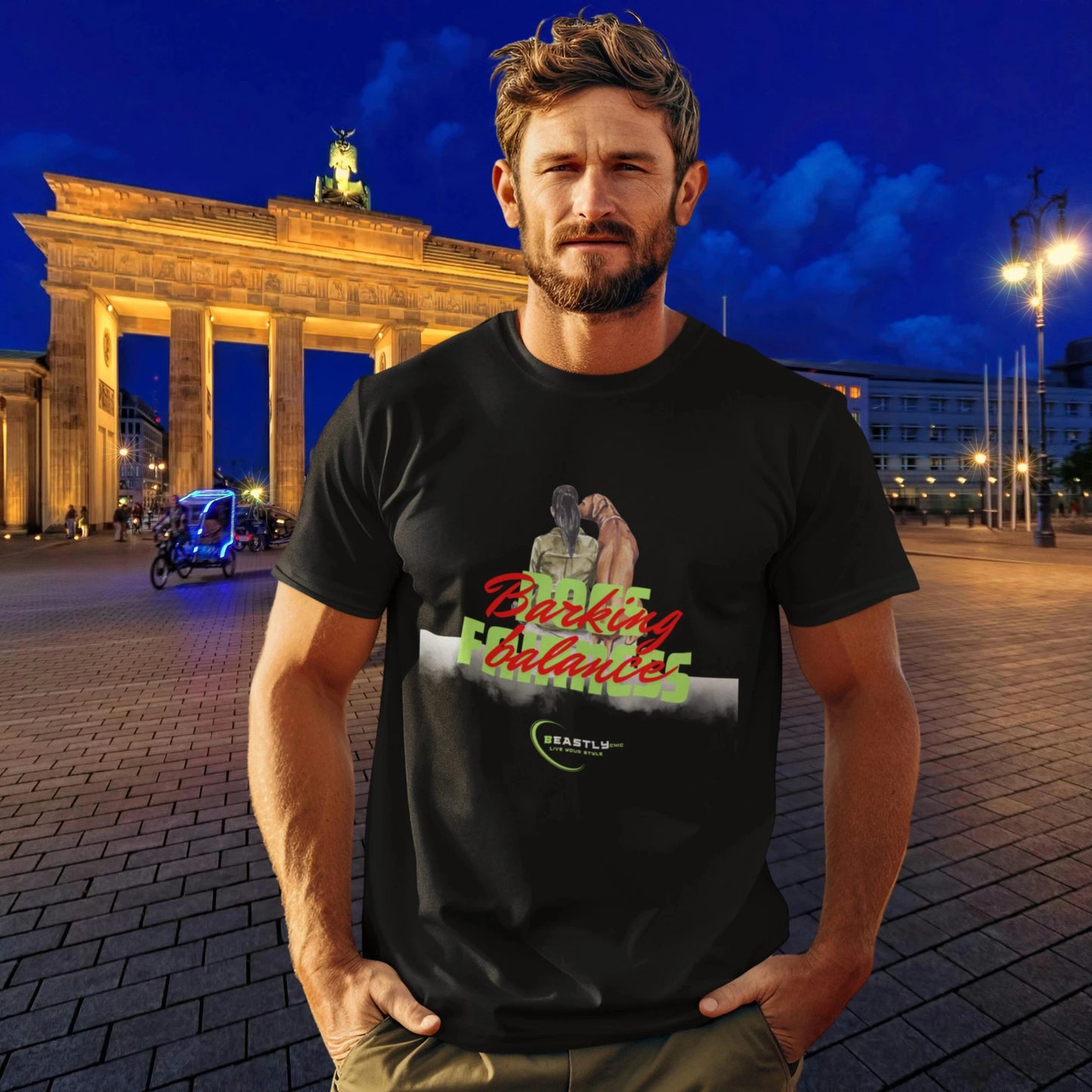 HigherBlanks Premium T-Shirt - BeastlyChic Marke DOGS FAIRNESS