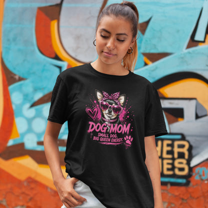 Premium Organic Shirt Women - DOG MOM Chihuahua