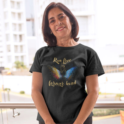 Premium Organic Shirt Women - Run free forever loved Pferd