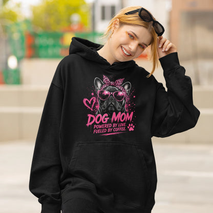 VACANCY Oversized Hoodie - DOG MOM Bull Dog