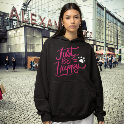 VACANCY Oversized Hoodie - Just BE Happy