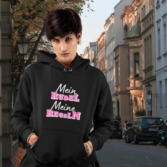 VACANCY Oversized Hoodie - Mein RUDEL Meine REGELN