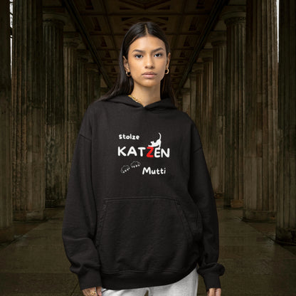 VACANCY Oversized Hoodie - Stolze KATZEN Mutti