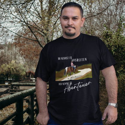 VACANCY Oversized Shirt - DU NENNST ES AUSREITEN ICH NENNE ES Abenteuer