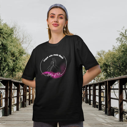 VACANCY Oversized Shirt - Loyal wie mein Hund