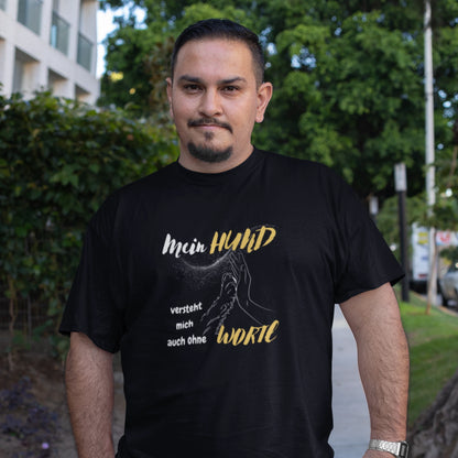 VACANCY Oversized Shirt - Mein HUND versteht mich auch ohne WORTE