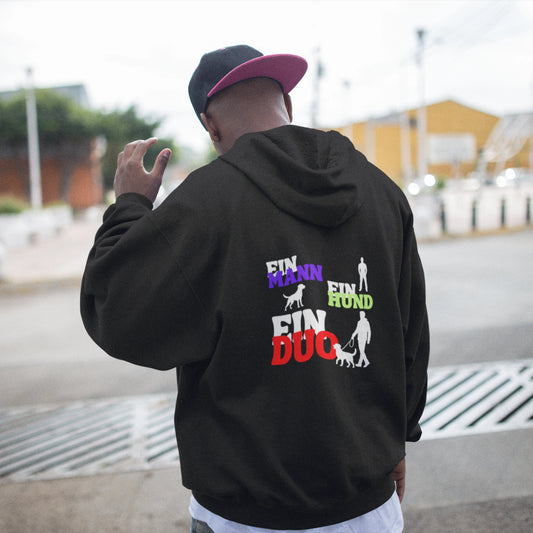 VACANCY Oversized Zipper Hoodie - EIN MANN EIN HUND EIN DUO