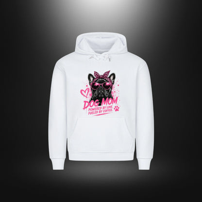 HigherBlanks Premium Hoodie - DOG MOM Bull Dog