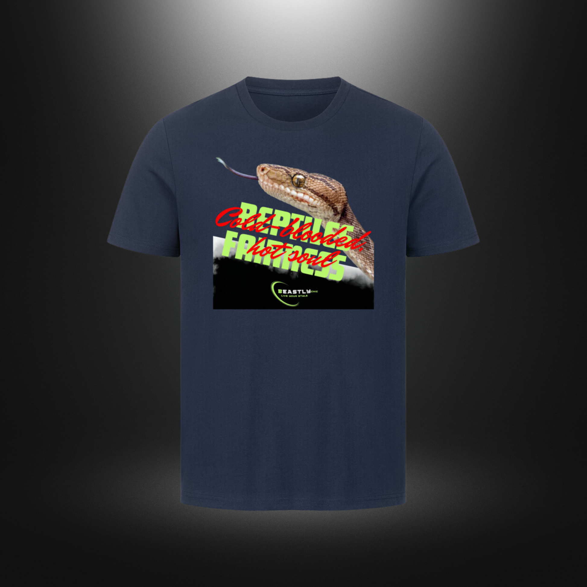HigherBlanks Premium T-Shirt - BeastlyChic Marke REPTILES FAIRNESS