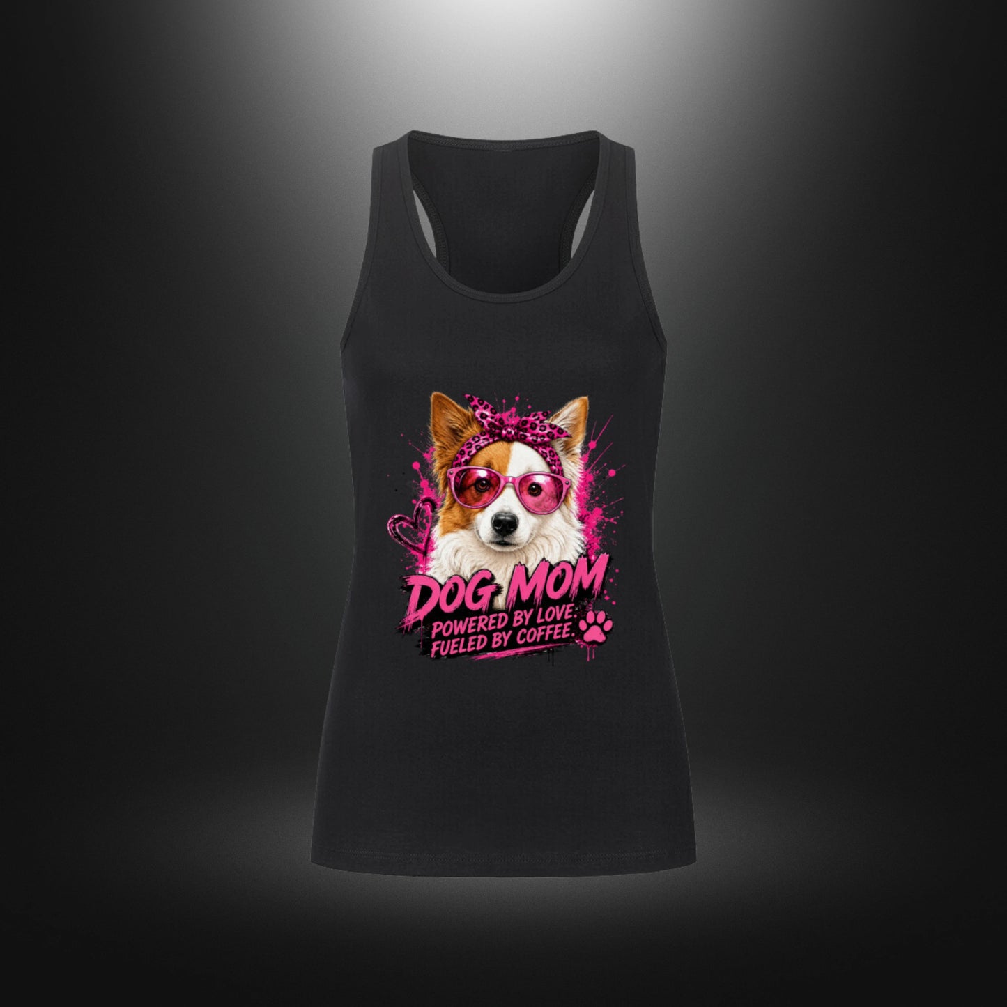 Classic Tanktop Women - DOG MOM Border