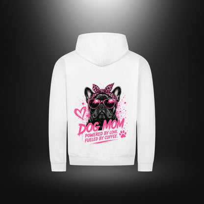 Classic Zipper Hoodie Unisex - DOG MOM Bull Dog