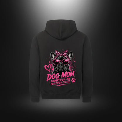 Classic Zipper Hoodie Unisex - DOG MOM Bull Dog