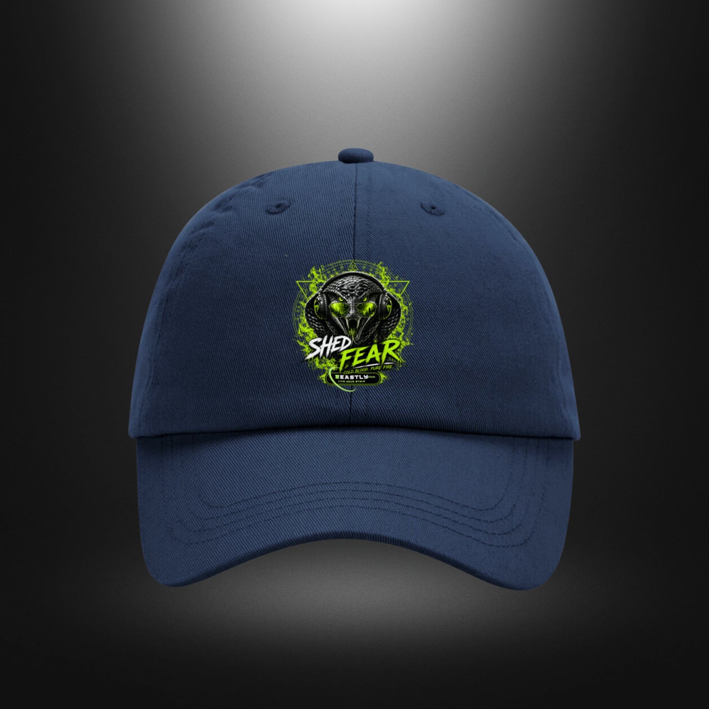 Dad Cap mit Reptilienmotiv – REPTILES UNTAMED