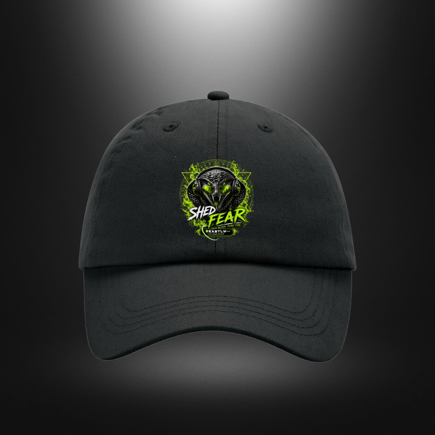 Dad Cap mit Reptilienmotiv – REPTILES UNTAMED