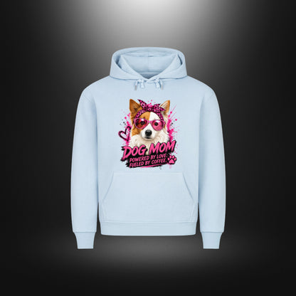 HigherBlanks Premium Hoodie - DOG MOM Border