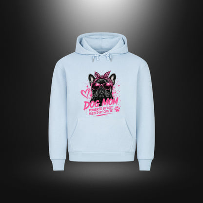HigherBlanks Premium Hoodie - DOG MOM Bull Dog