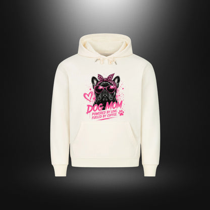 HigherBlanks Premium Hoodie - DOG MOM Bull Dog
