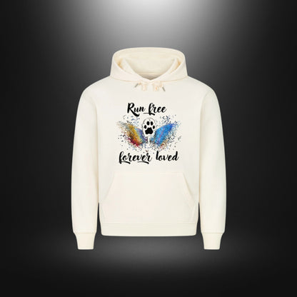 HigherBlanks Premium Hoodie - Run free forever loved Katze