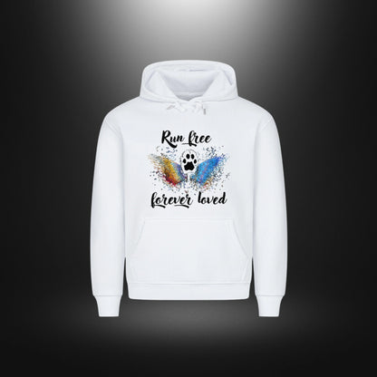 HigherBlanks Premium Hoodie - Run free forever loved Katze