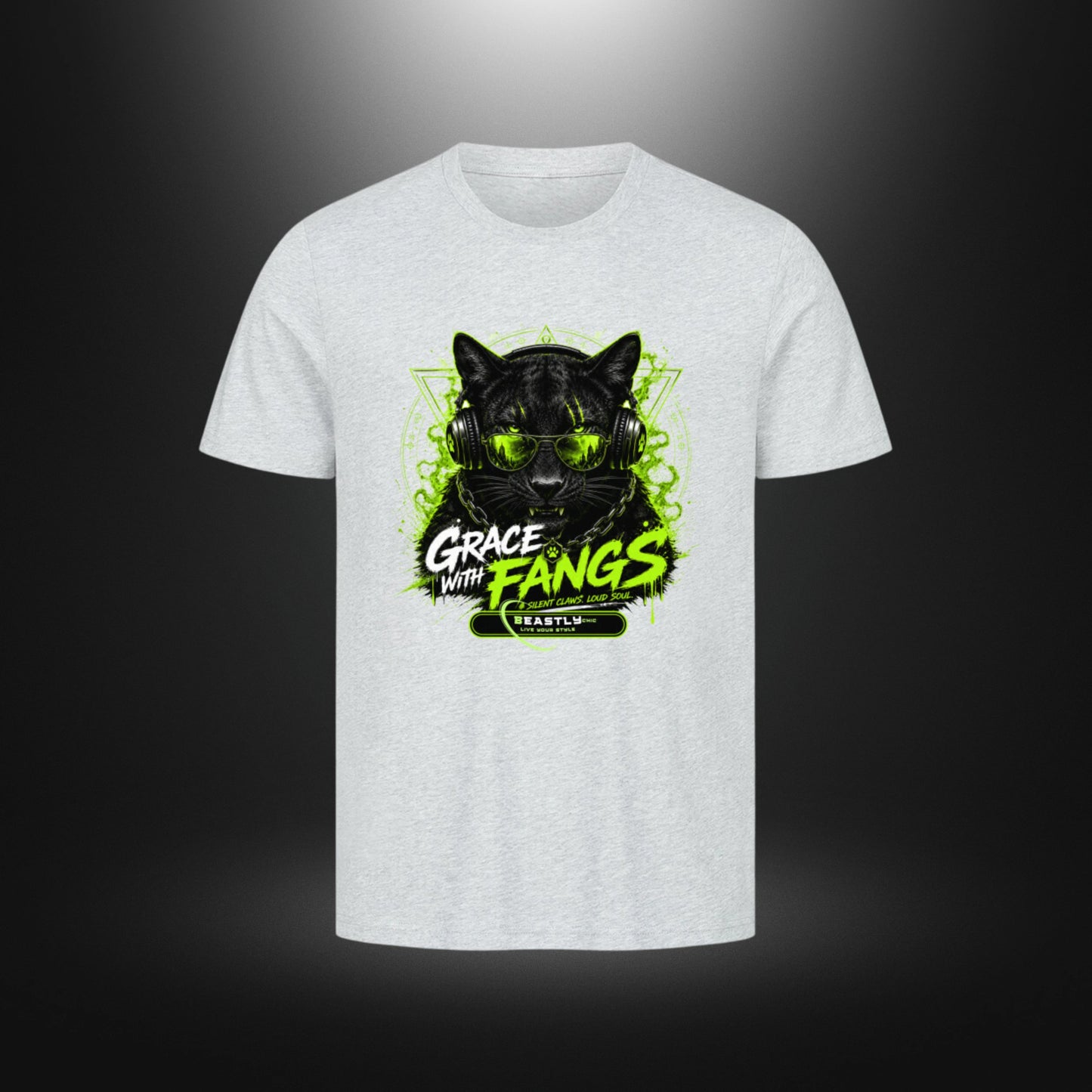 HigherBlanks Premium T-Shirt - BeastlyChic Marke CATS UNTAMED