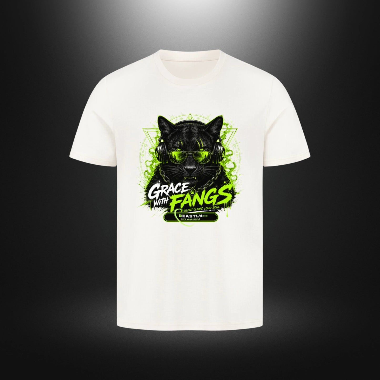 HigherBlanks Premium T-Shirt - BeastlyChic Marke CATS UNTAMED