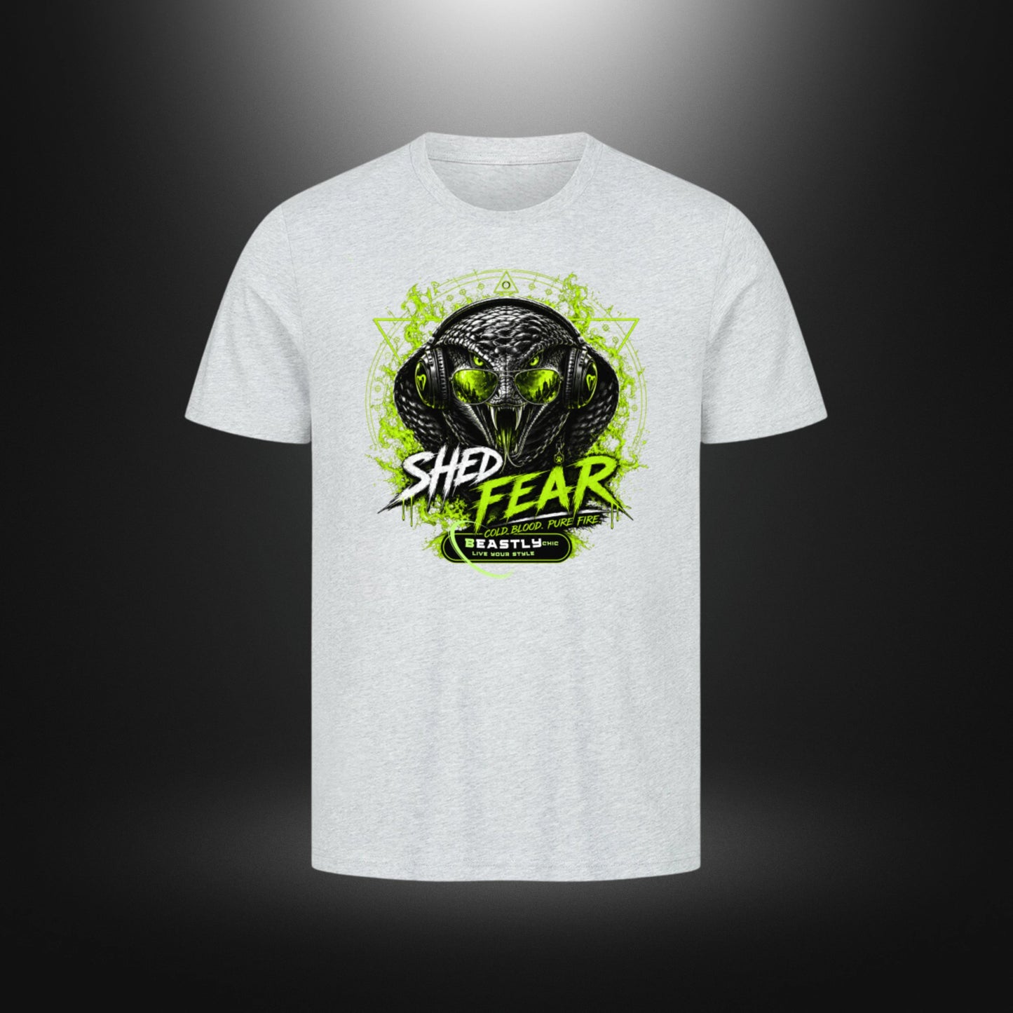 HigherBlanks Premium T-Shirt - BeastlyChic Marke REPTILES UNTAMED