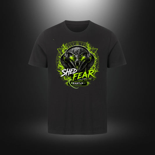Bedrucktes T-Shirt mit Reptilienmotiv – REPTILES UNTAMED