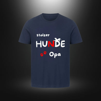 HigherBlanks Premium T-Shirt - stolzer HUNDE Opa