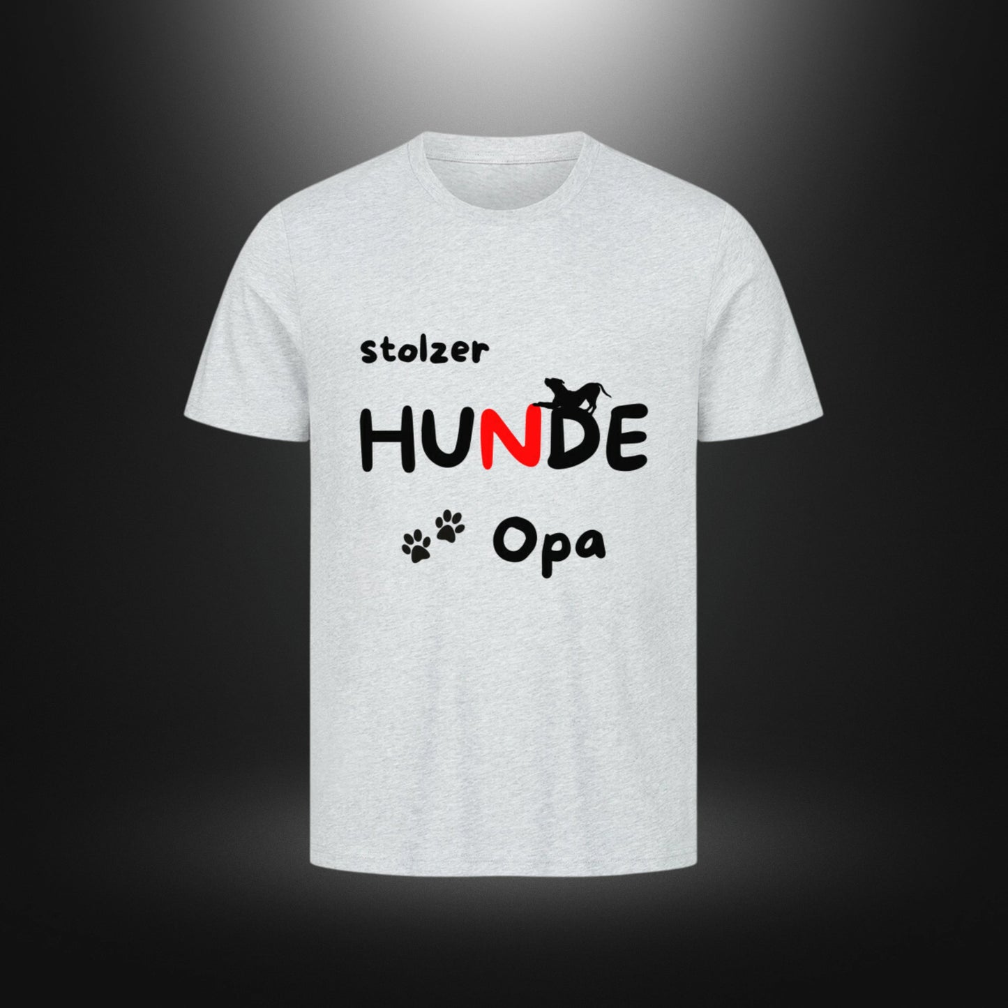 HigherBlanks Premium T-Shirt - stolzer HUNDE Opa