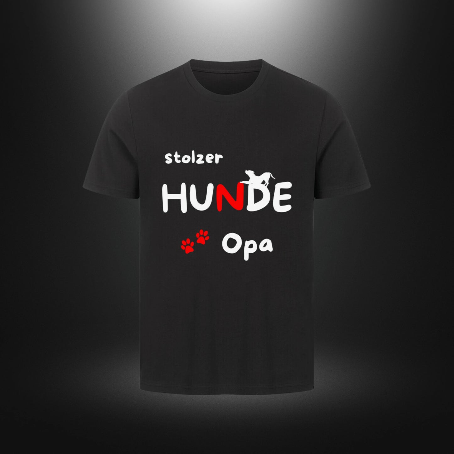 HigherBlanks Premium T-Shirt - stolzer HUNDE Opa
