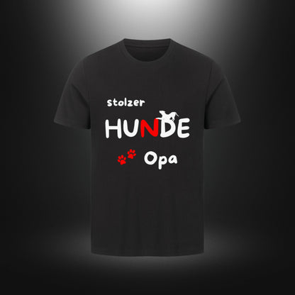 HigherBlanks Premium T-Shirt - stolzer HUNDE Opa