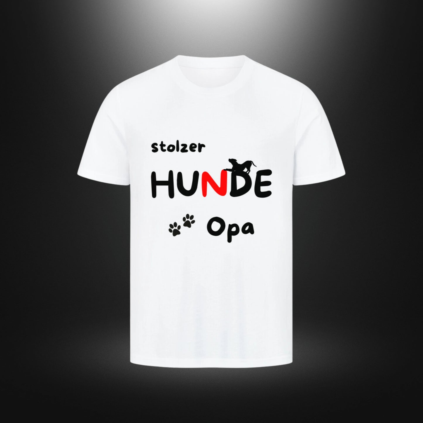 HigherBlanks Premium T-Shirt - stolzer HUNDE Opa
