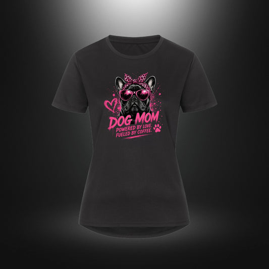 Sport T-Shirt Women - DOG MOM Bull Dog