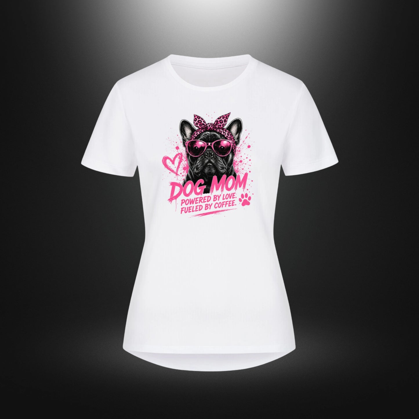 Sport T-Shirt Women - DOG MOM Bull Dog