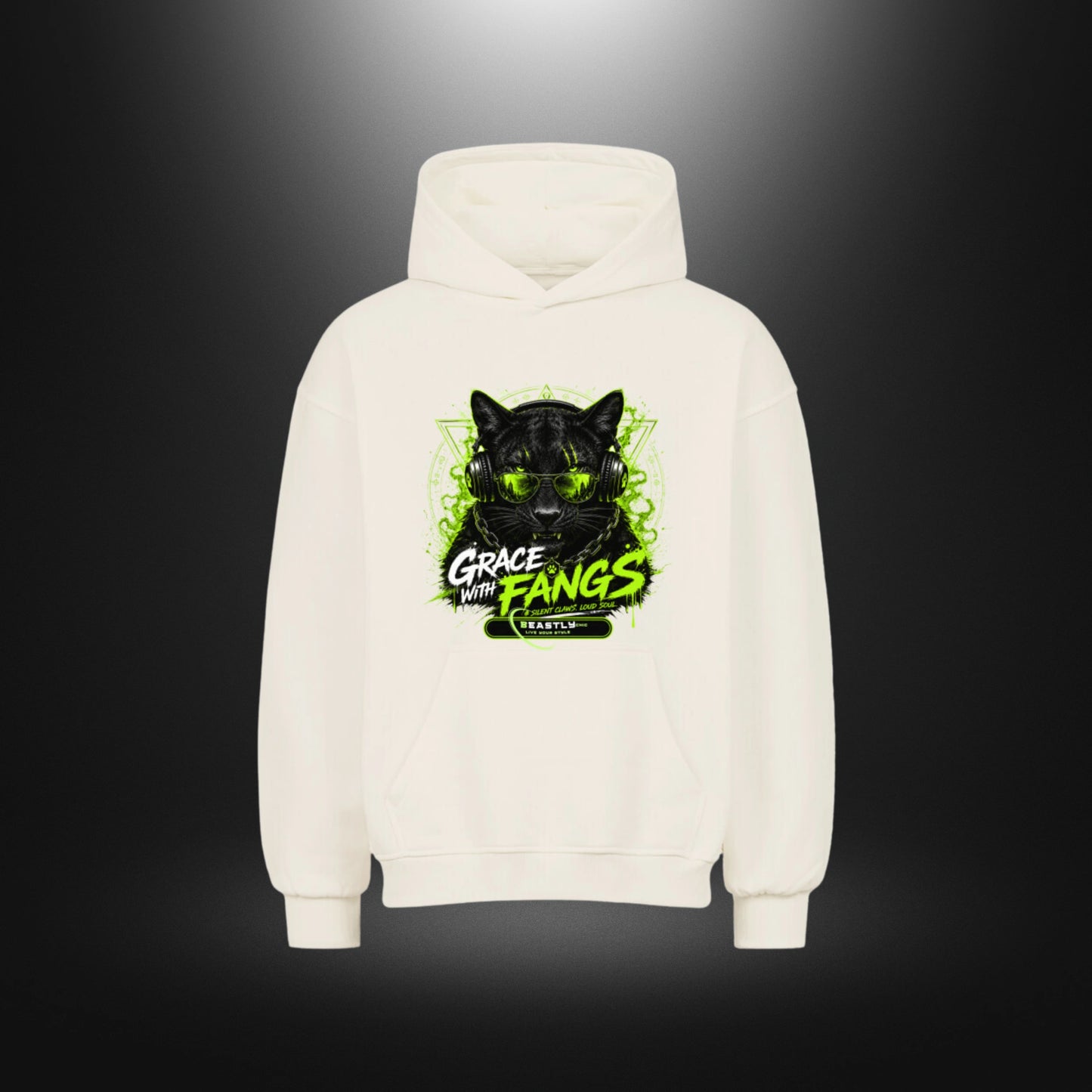 VACANCY Oversized Hoodie - BeastlyChic Marke CATS UNTAMED
