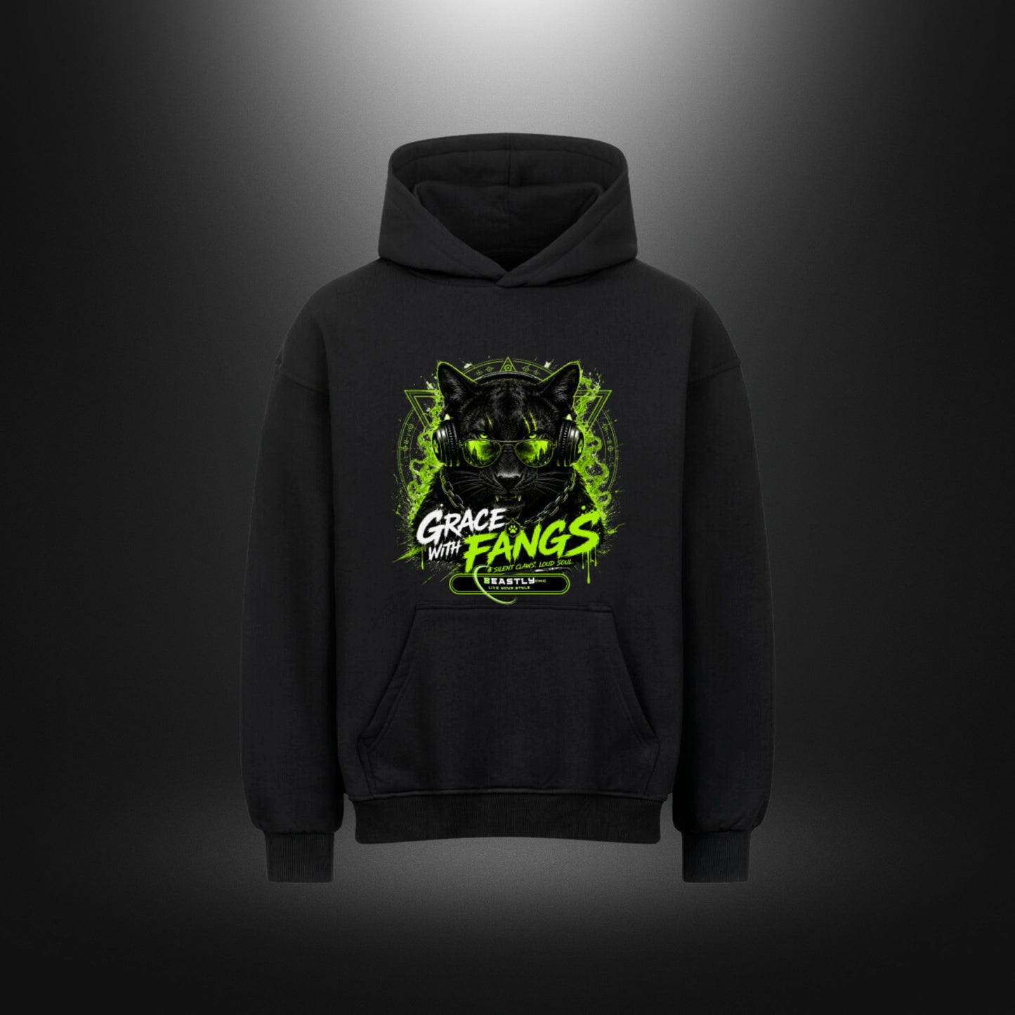VACANCY Oversized Hoodie - BeastlyChic Marke CATS UNTAMED